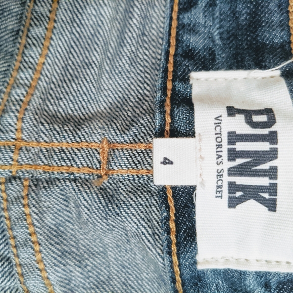 VS Pink Cutoff Jean shorts - Picture 3 of 3